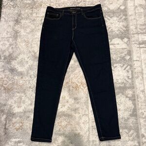 Michael Kors Women's Dark Blue Skinny Jeans